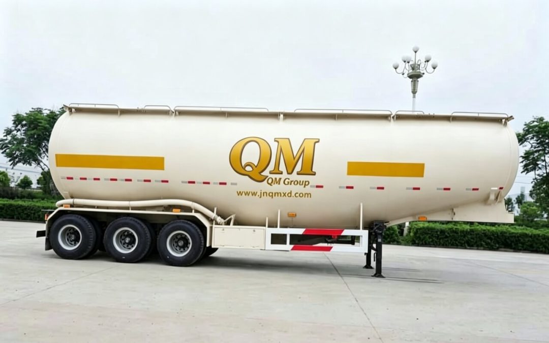 Bulk Cement Tanker Trailer | Dry Powder Transport Trailer